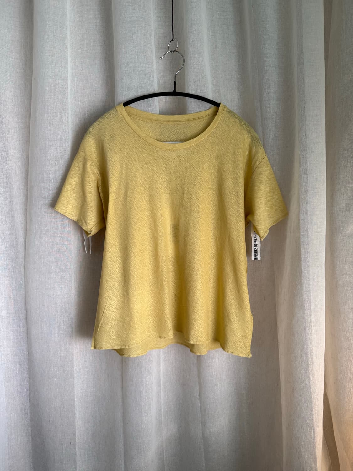 MM6 리넨 티셔츠 상품이미지1