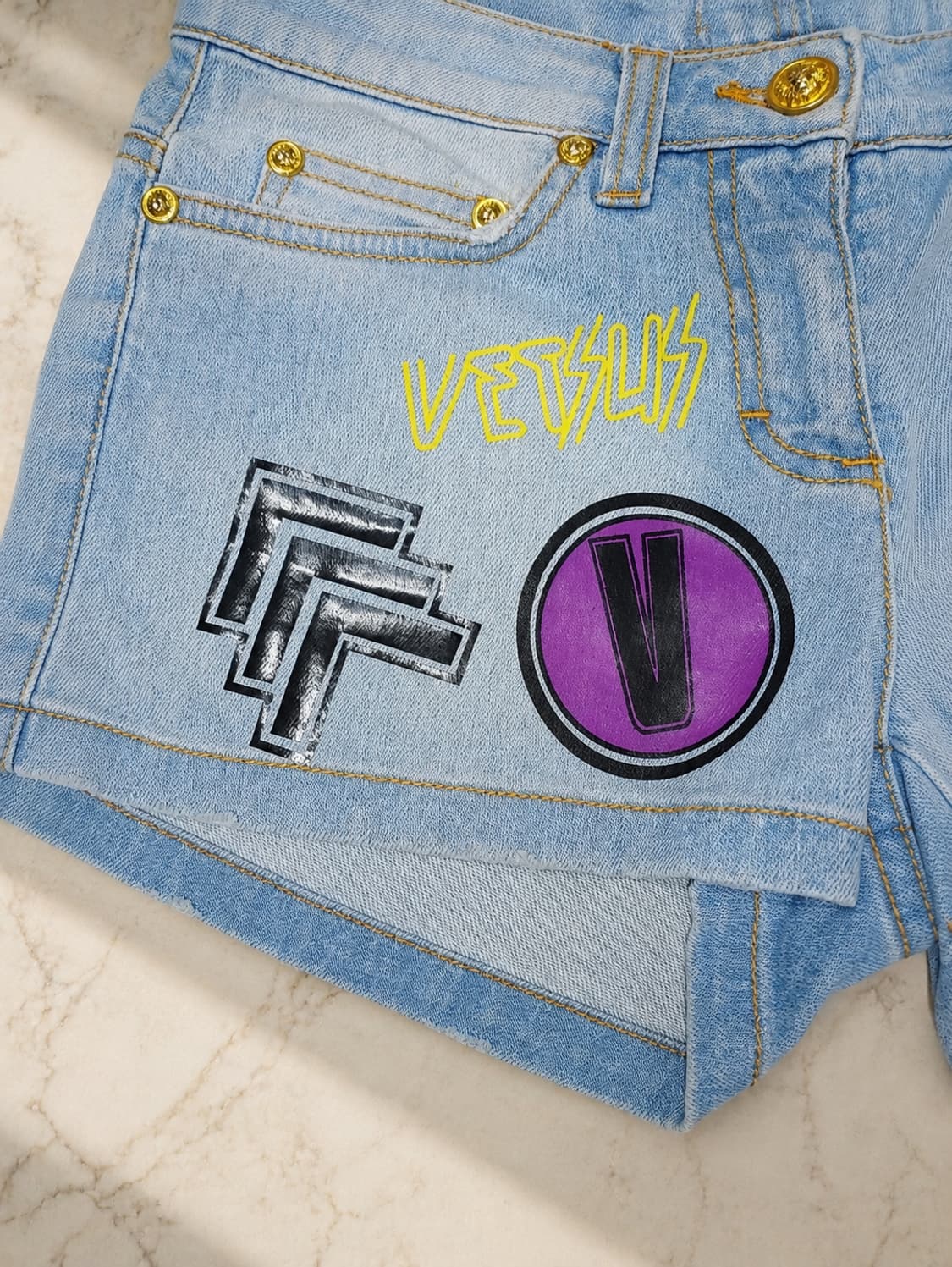베르수스 베르사체 프린팅 데님 쇼츠 / VERSUS VERSACE 상품이미지7