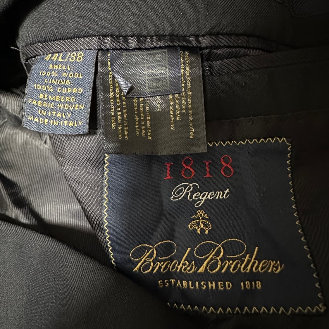 BROOKS BROTHERS italy made suit jacket 상품이미지4