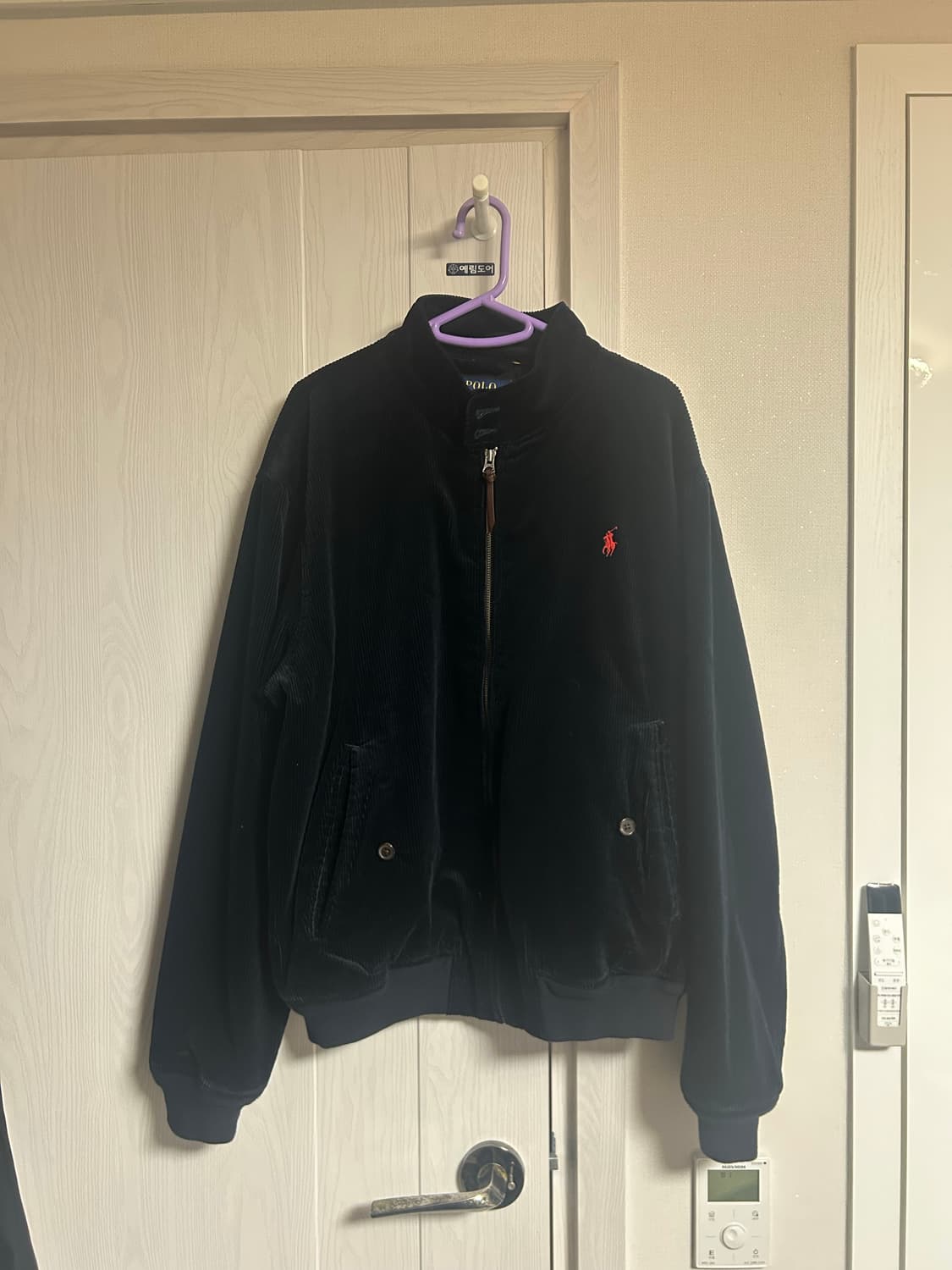 폴로 코듀로이 바라쿠다 바라쿠타 자켓 네이비 L사이즈 새상품 상품이미지1