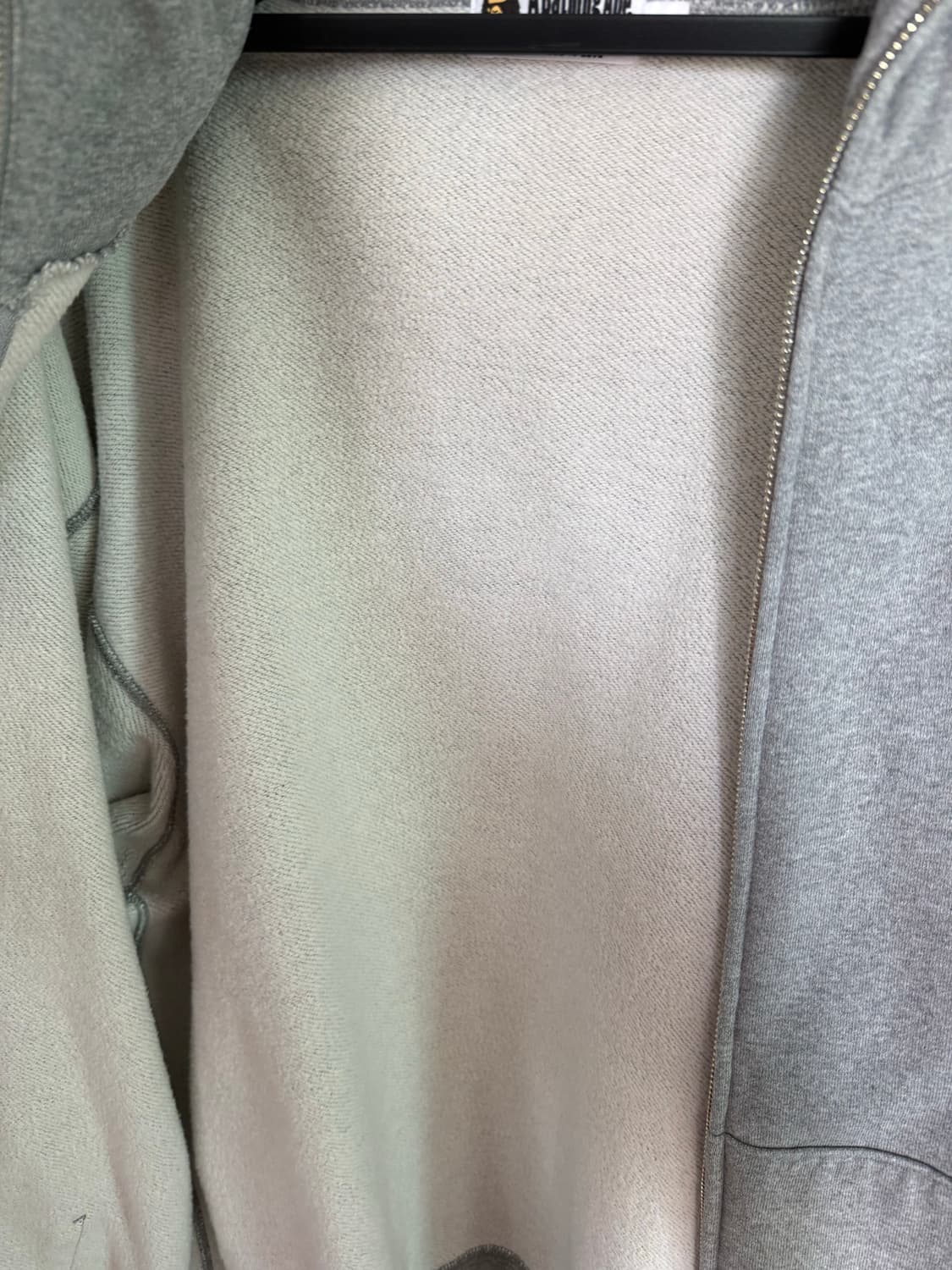 베이프 에이프 헤드 원 포인트 샤크 집업 후드 그레이 L 상품이미지7