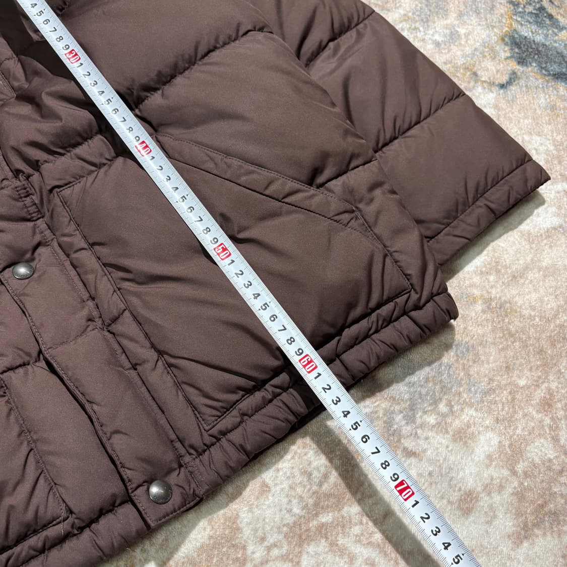 폴로 빈티지 브라운 후드패딩자켓 상품이미지6
