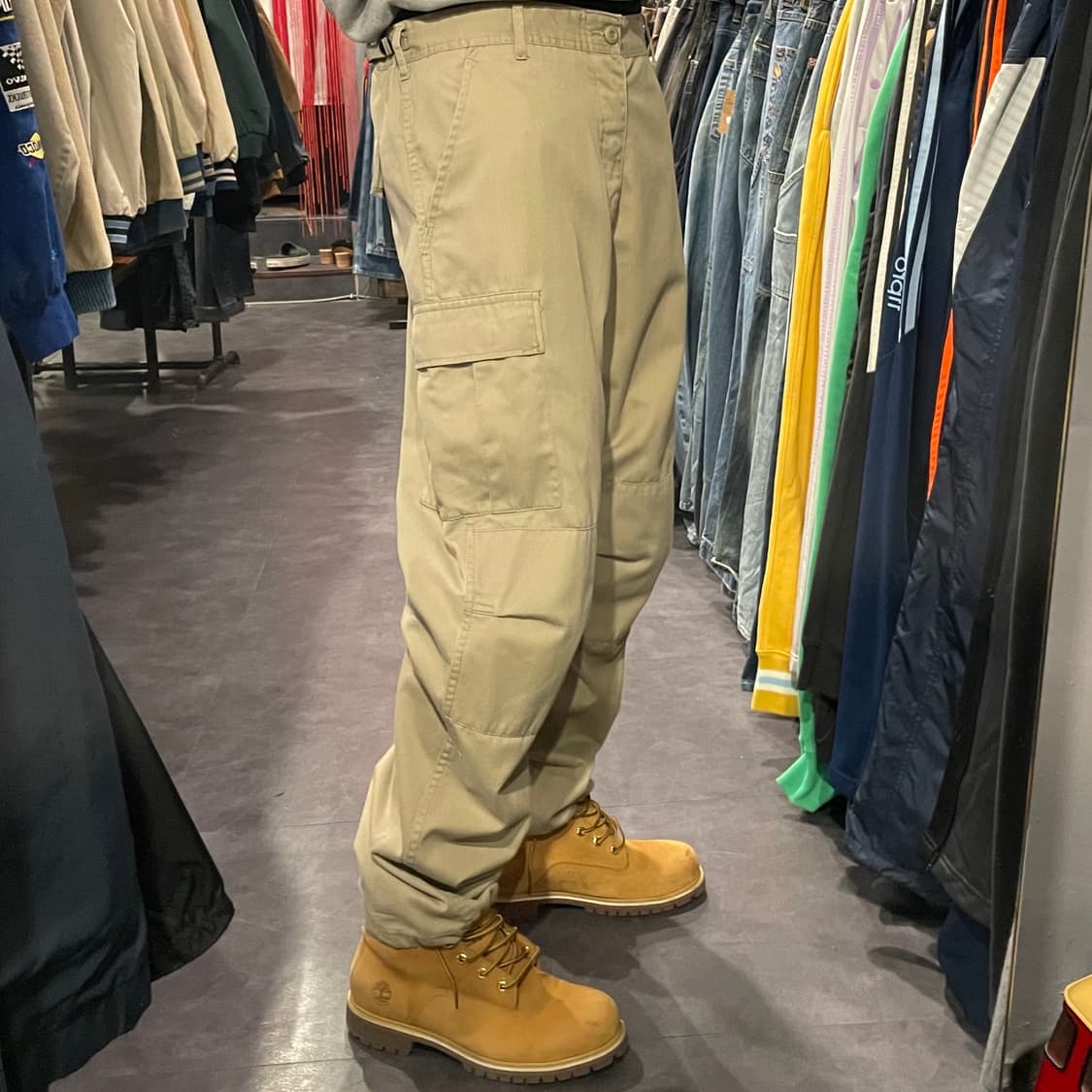 [IM] vtg 힙합 베이지 카고팬츠 상품이미지3