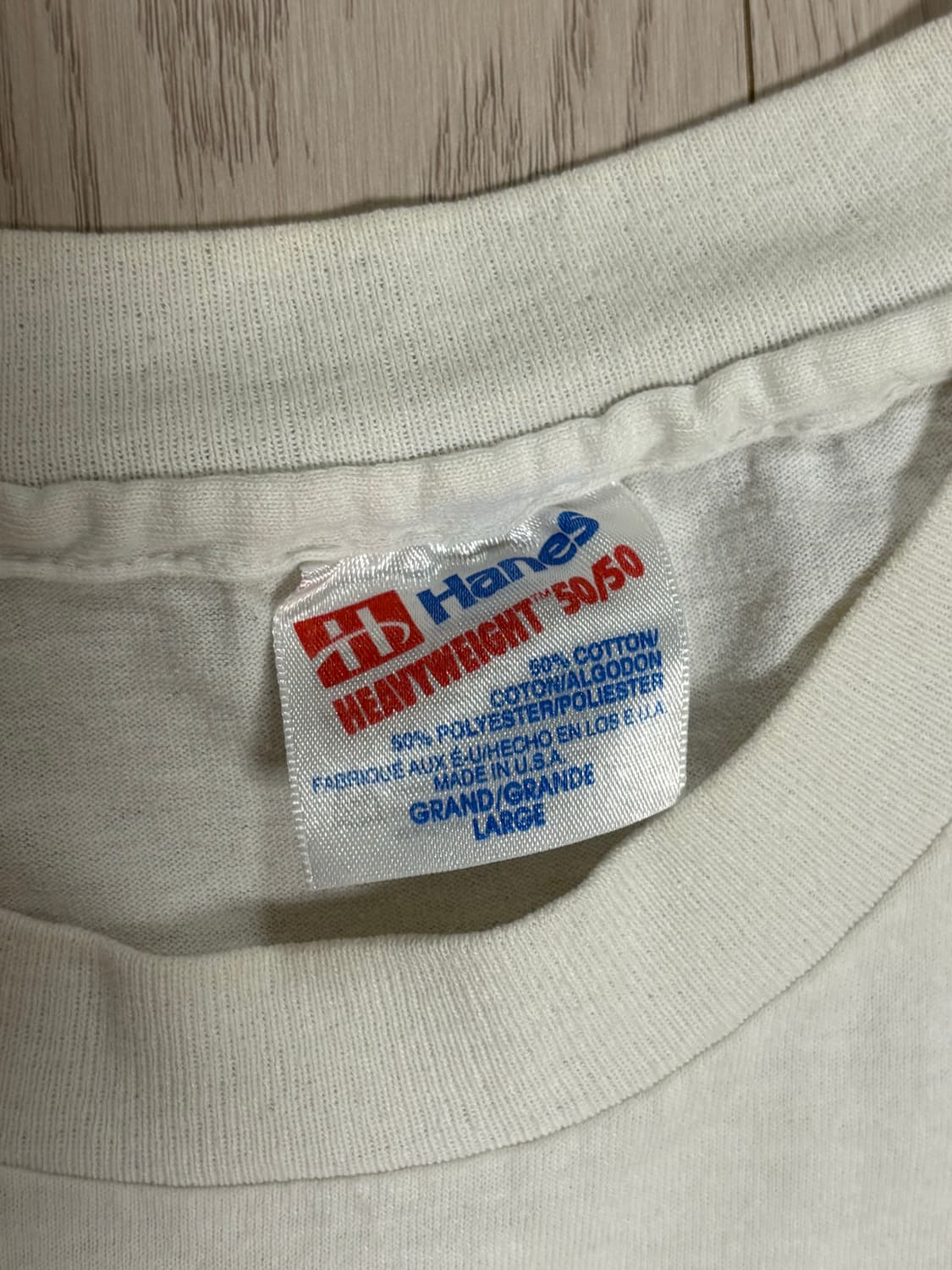 90s 헤인즈 50/50 티셔츠  상품이미지3