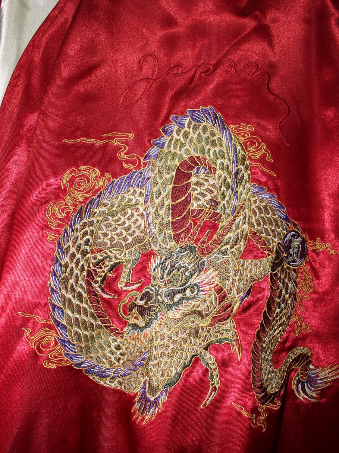 一心如鏡 Oriental Dragon Embroidery Sukajan  상품이미지6