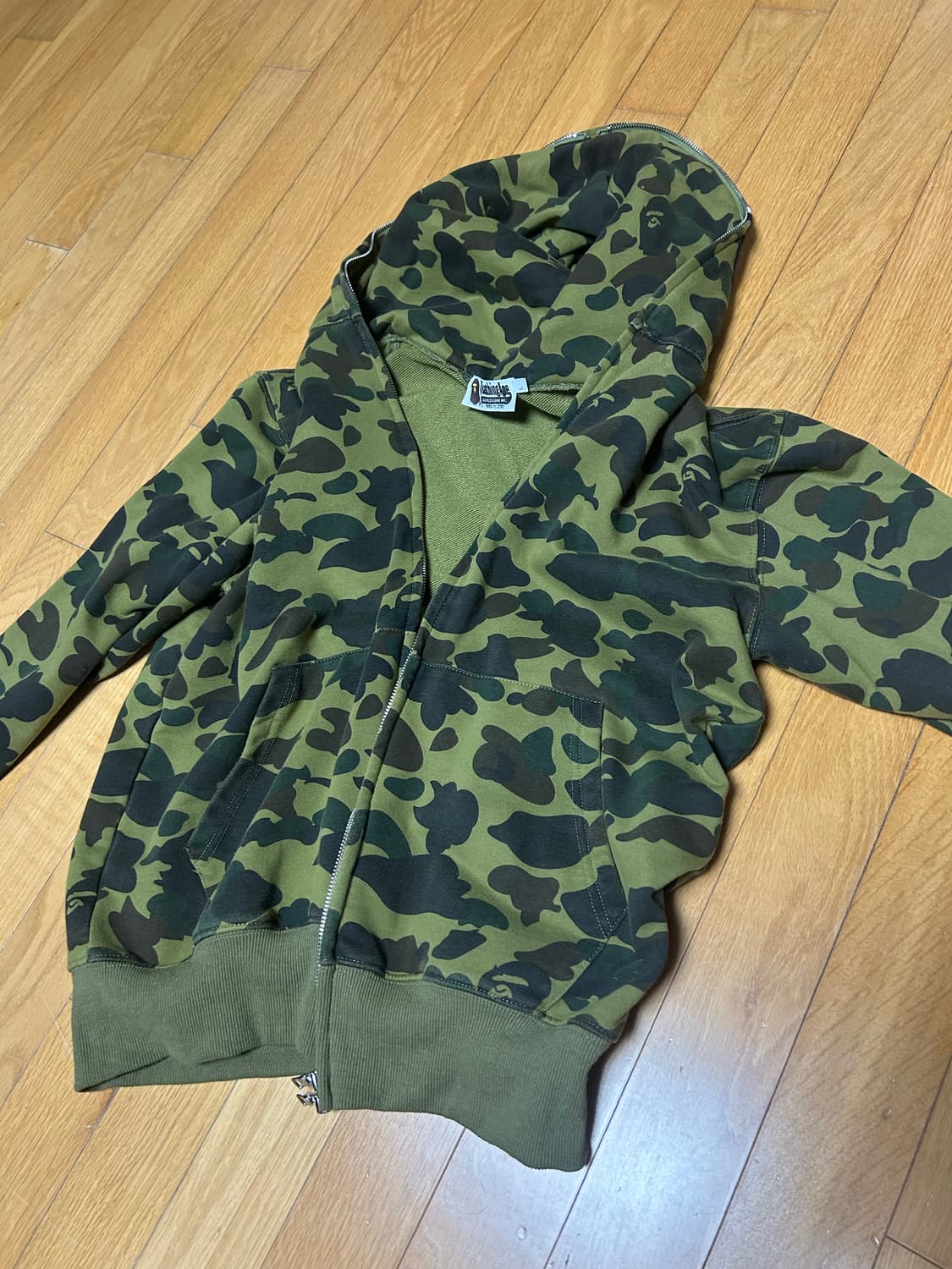 베이프 후드집업 L 상품이미지3