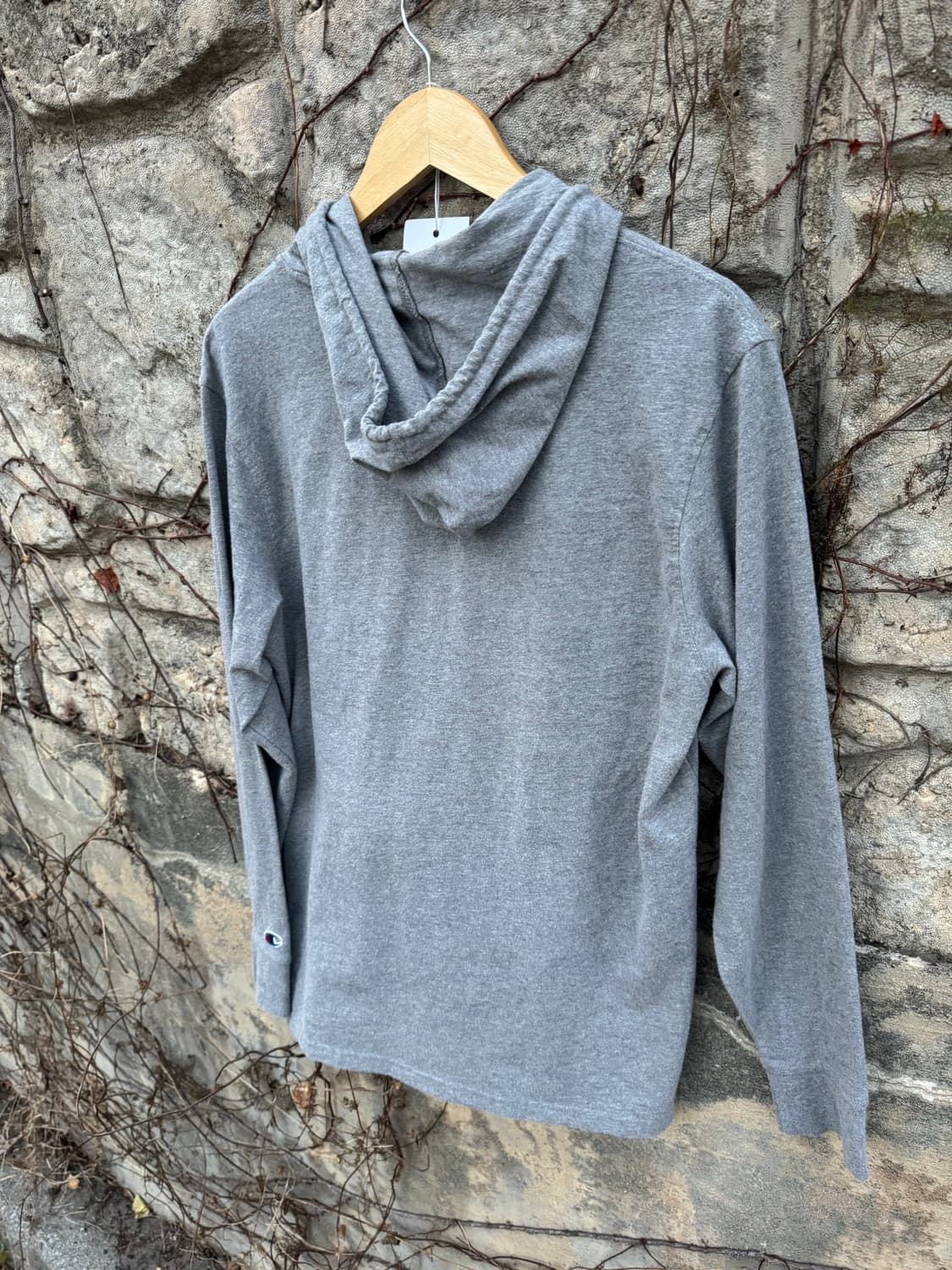 챔피온 빈티지 로고 롱슬리브 후드 후드티 맨투맨 상품이미지4