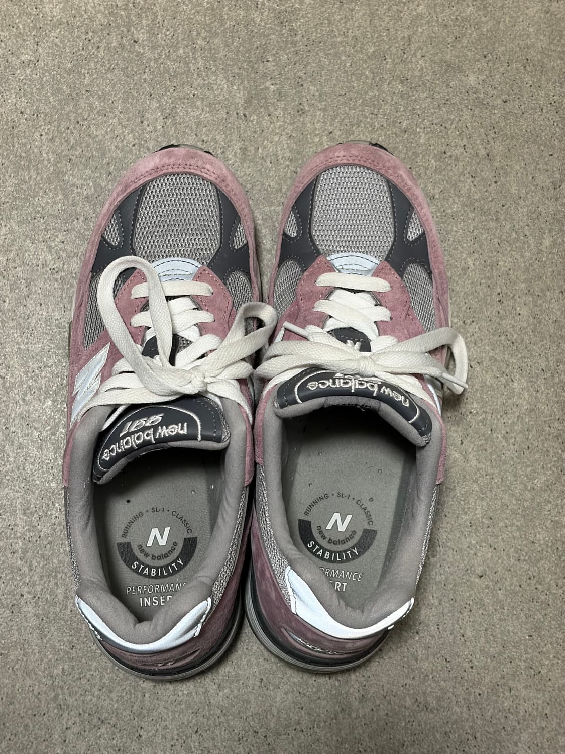 뉴발 991 핑크그레이 260 상품이미지3