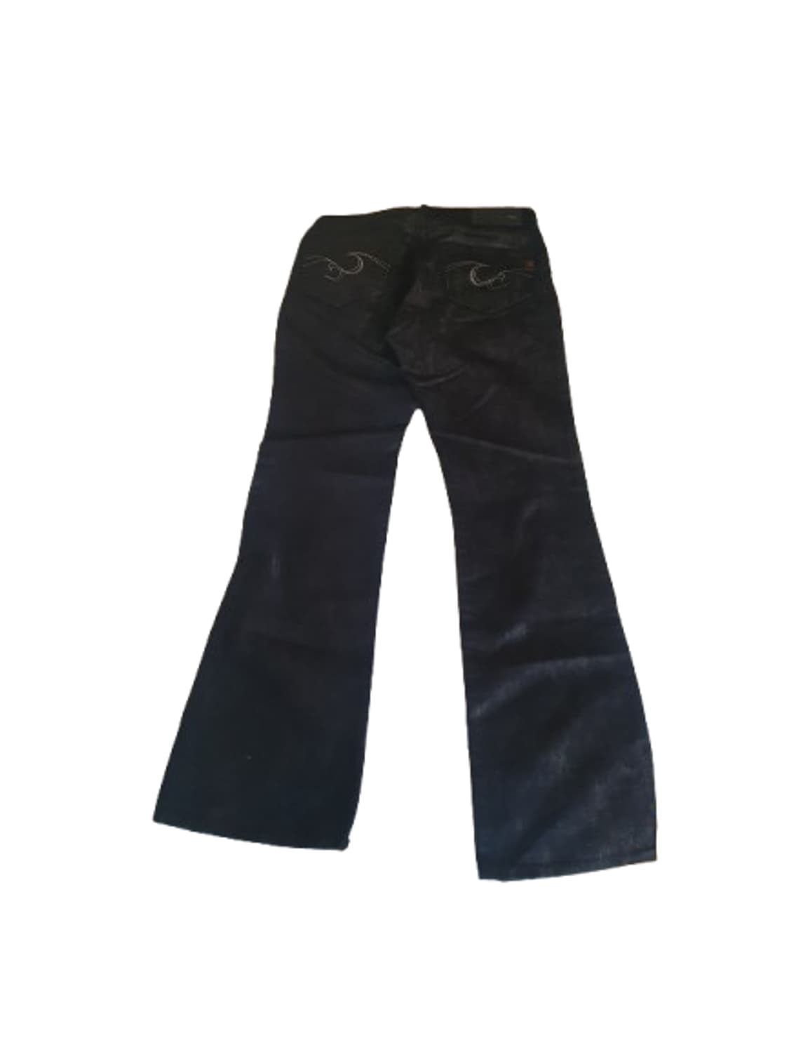 재패니즈 코티드 플레어 부츠컷 데님 팬츠 커스텀컬쳐 왁스 코팅 상품이미지2