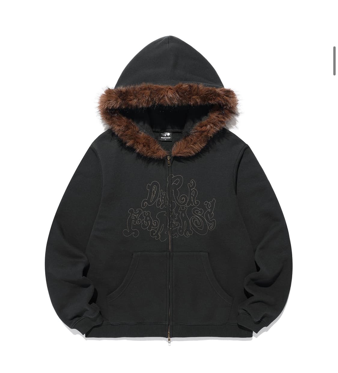 나이스코스트클럽 DARK FANTASY FUR HOODIE ZIP UP  상품이미지1