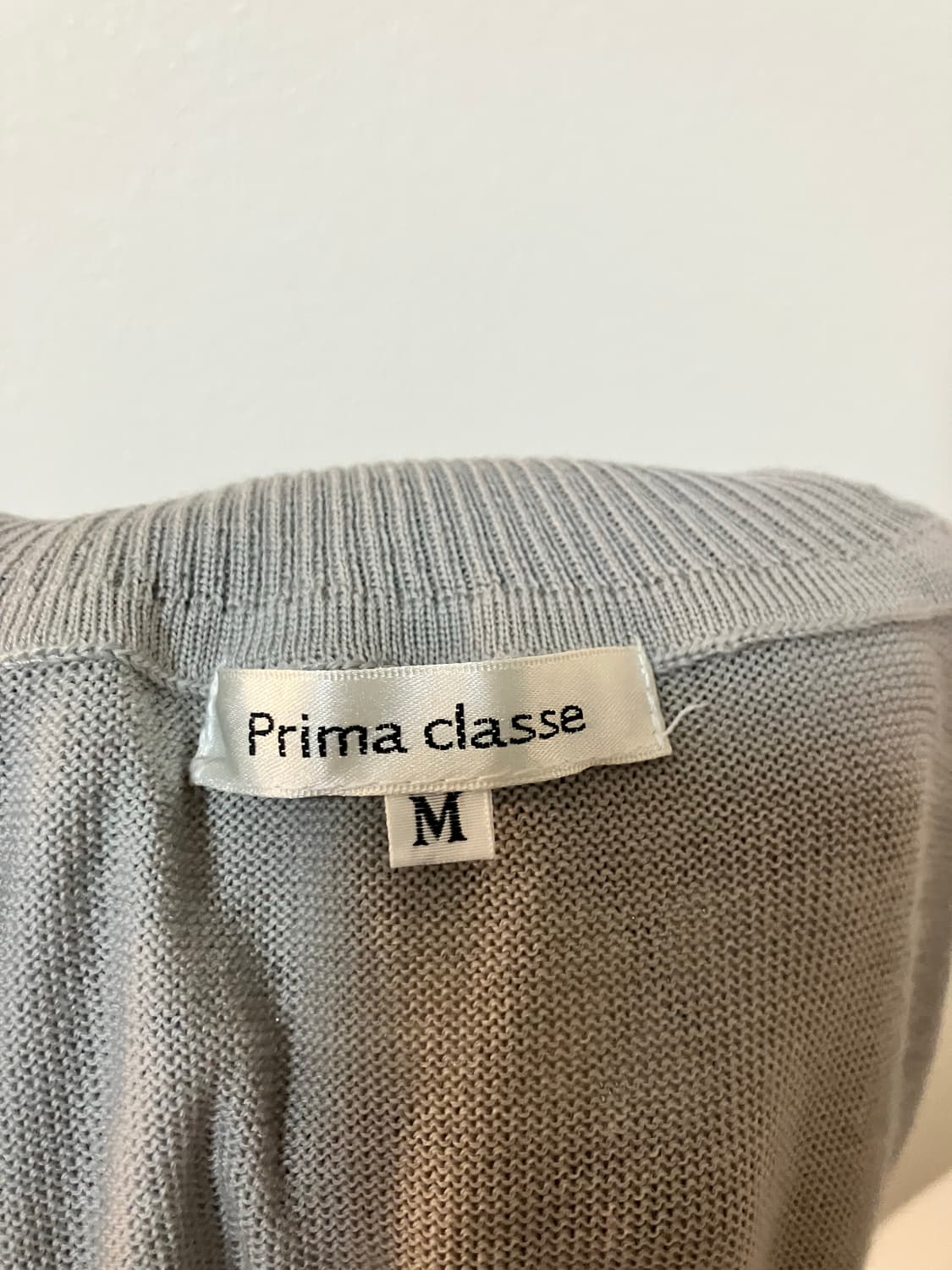Prima Classe 프리마클라쎄 아가일 반팔니트 긱시크 상품이미지5