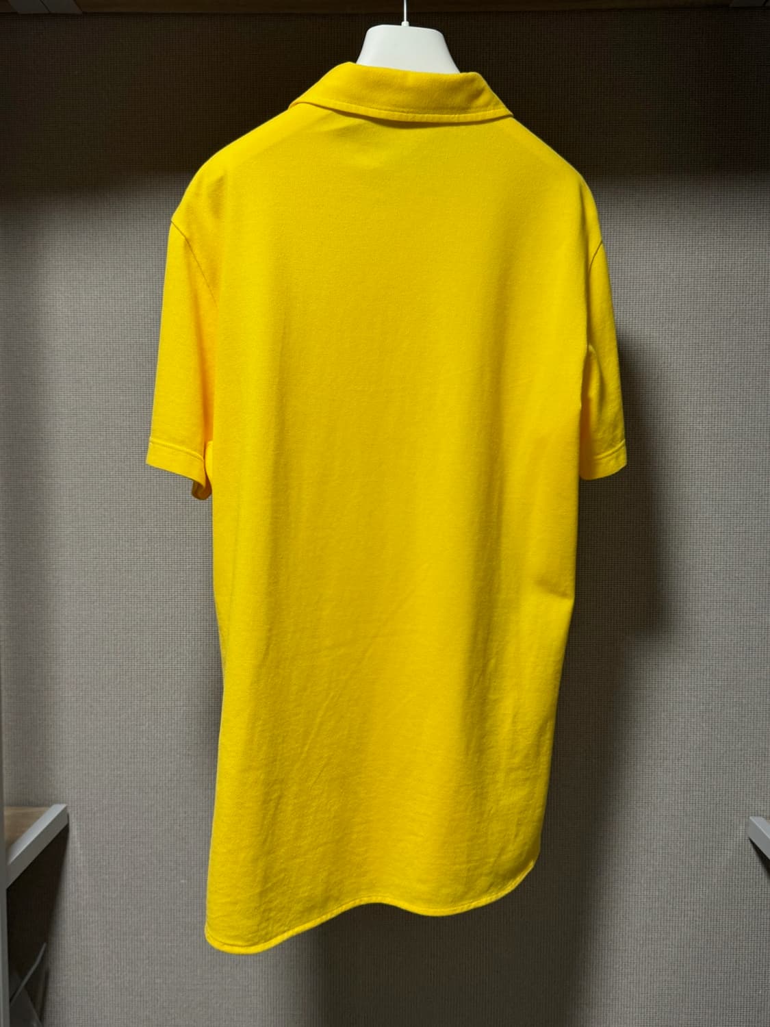 로로피아나 코튼 반팔 카라티셔츠 옐로우 L 상품이미지8