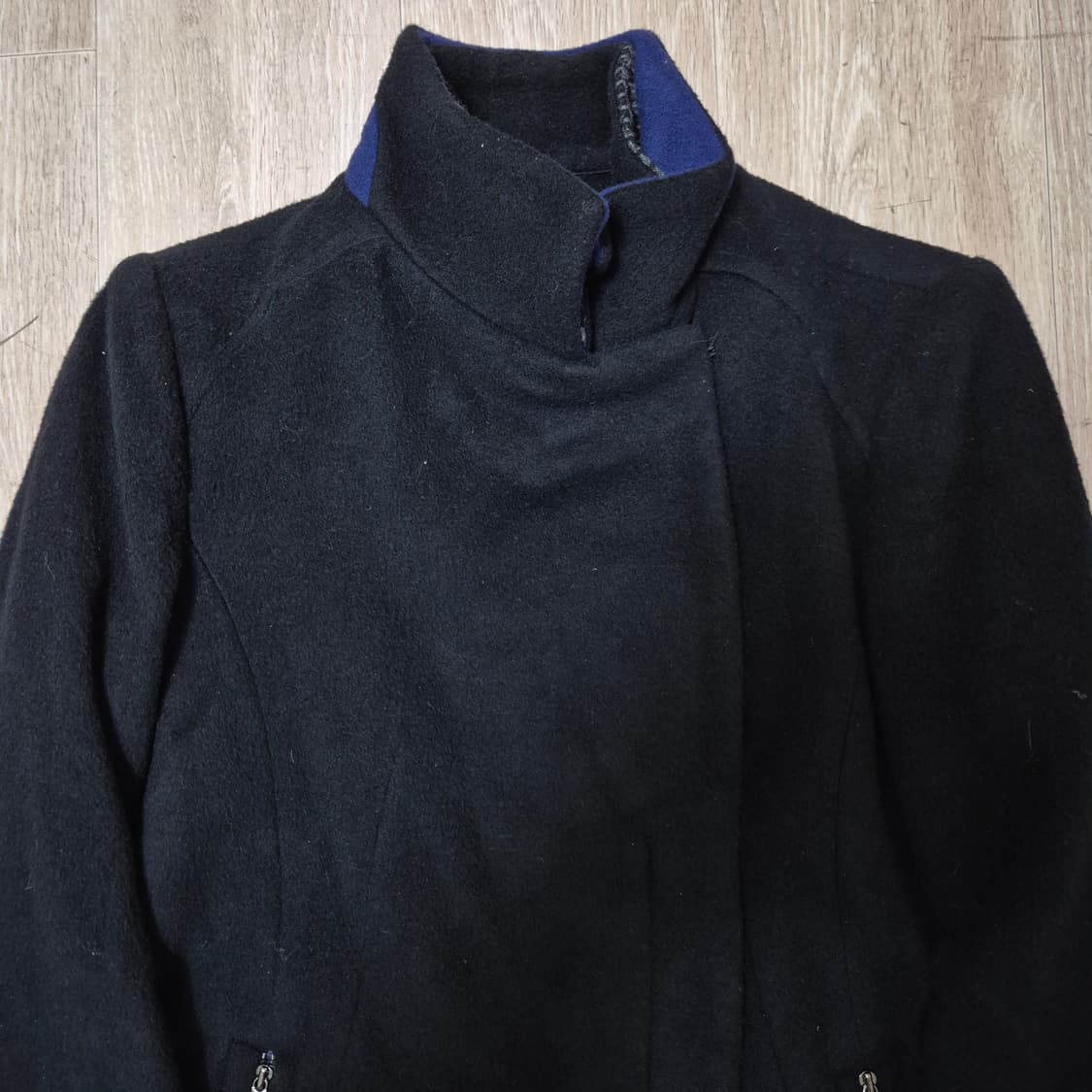 지고트 여성 모직 스탠드넥 코트 85-88-155 상품이미지2