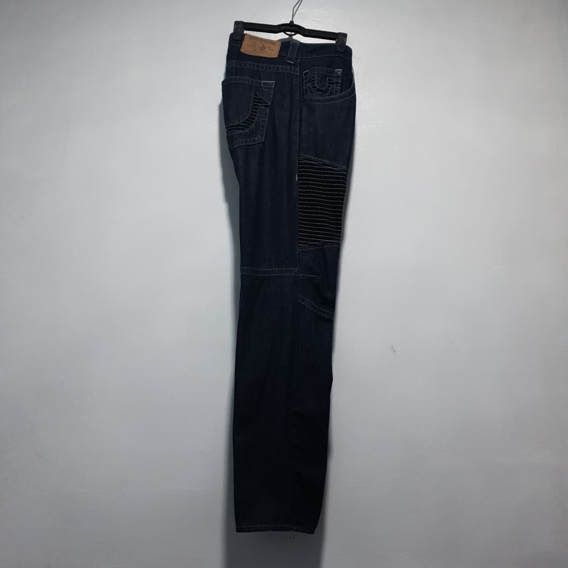 36인치) 트루릴리전 큐알 정품 섹션 모토 바이커 데님 팬츠 청바지 발망 상품이미지8