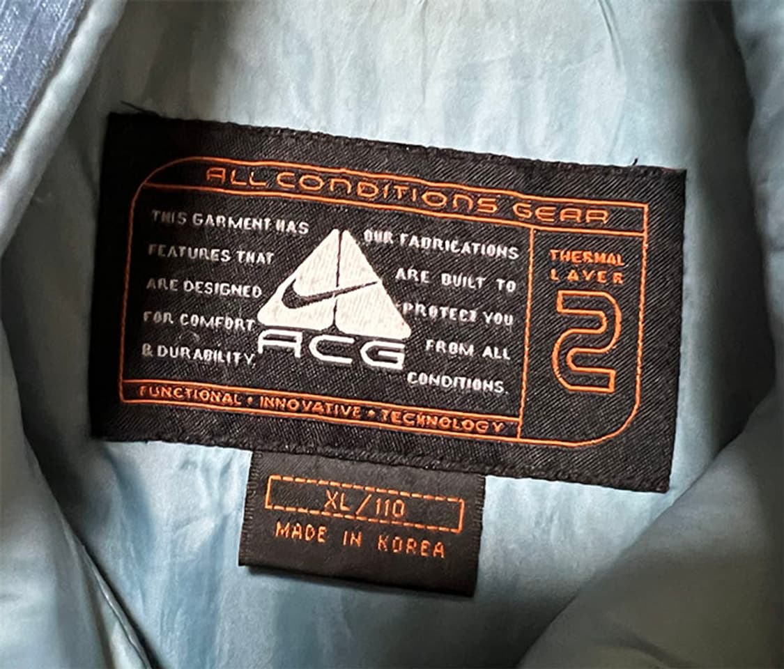 나이키 ACG 90's 남자 패딩조끼 덕다운 115-120  상품이미지5