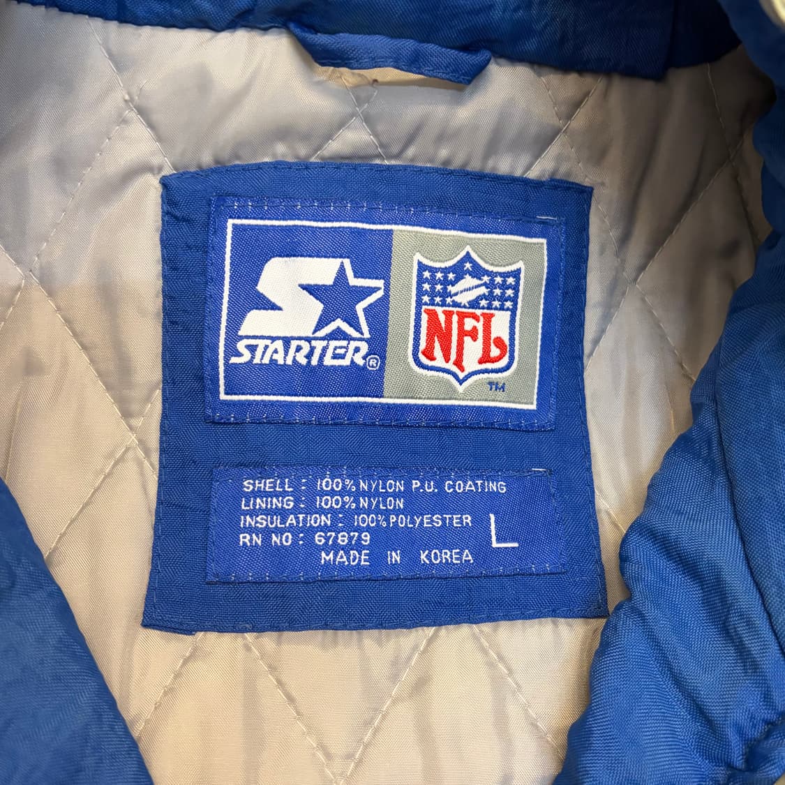 90s Made in Korea 미국 빈티지 스타터 아노락 패딩 상품이미지7