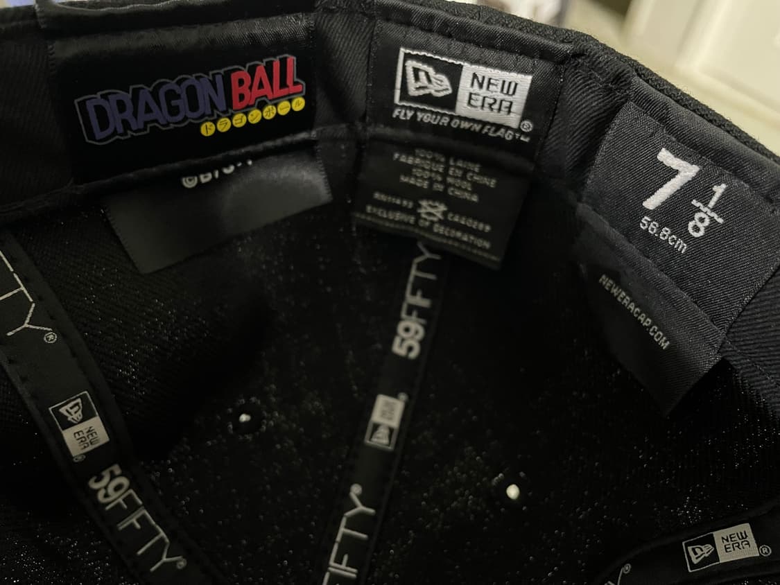 뉴에라 모자 드래곤볼 손오공 7 1/8 상품이미지3