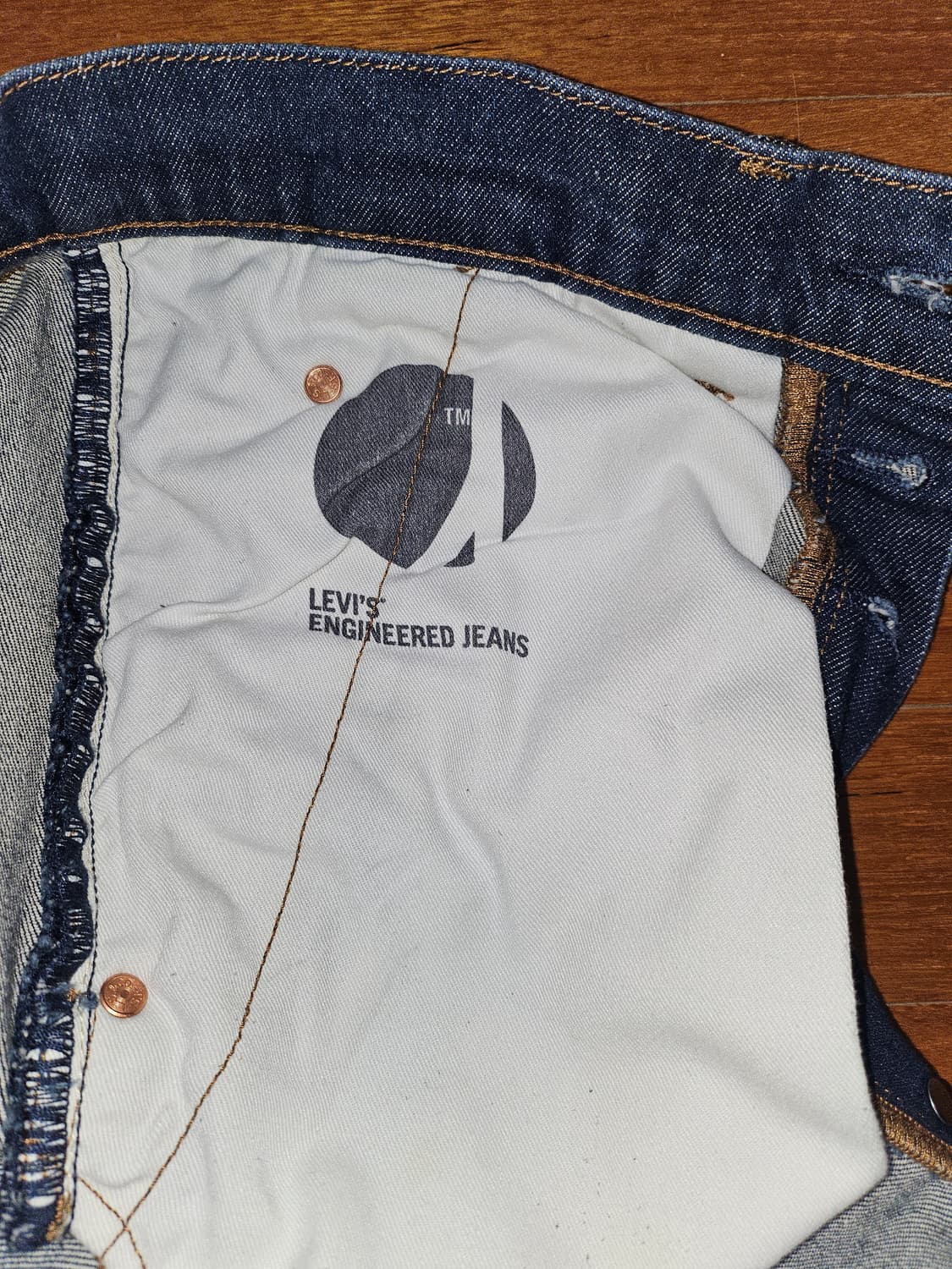 리바이스 LEJ 570 베기 테이퍼드 진 상품이미지7