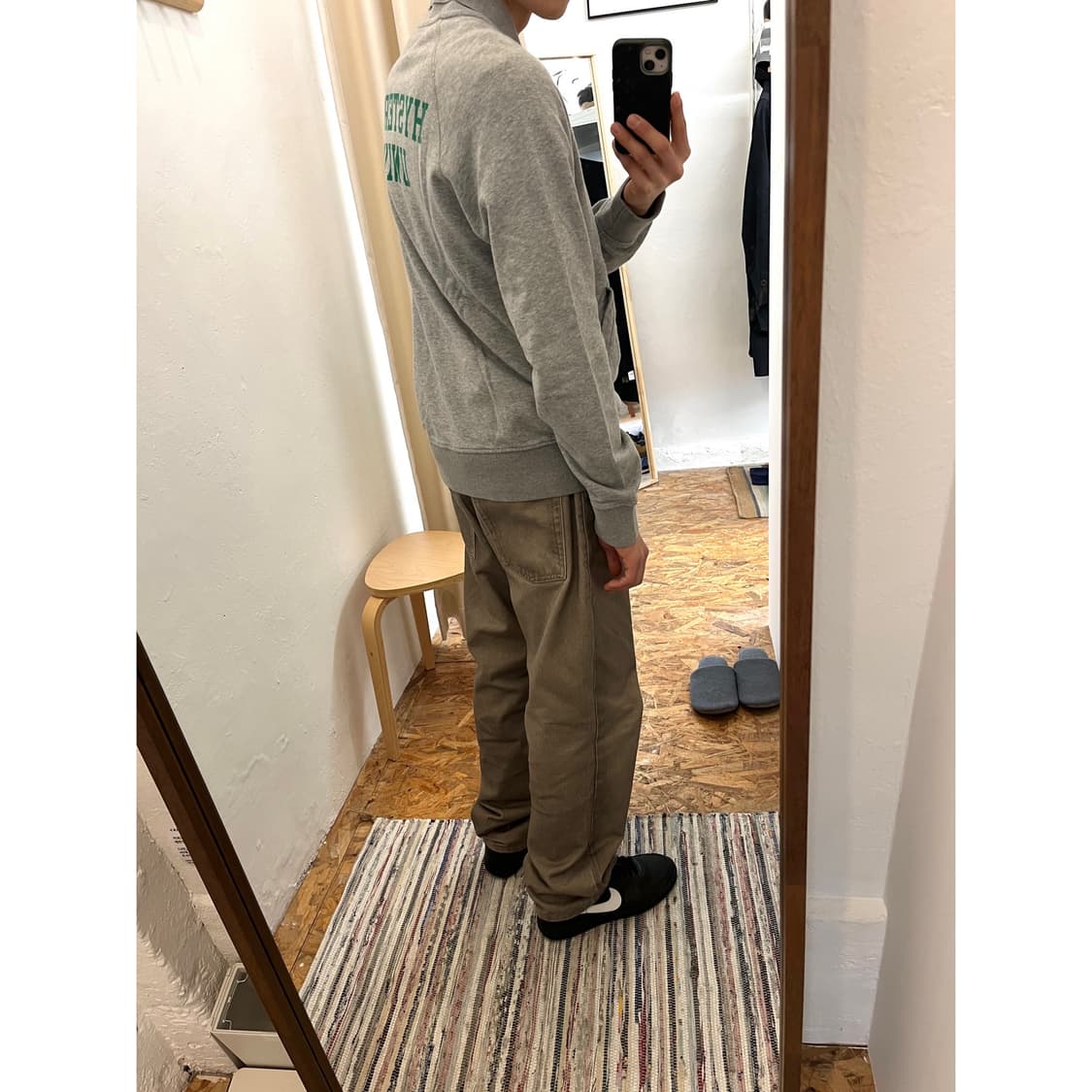 히스테릭 글래머 스웨트 블루종 상품이미지2