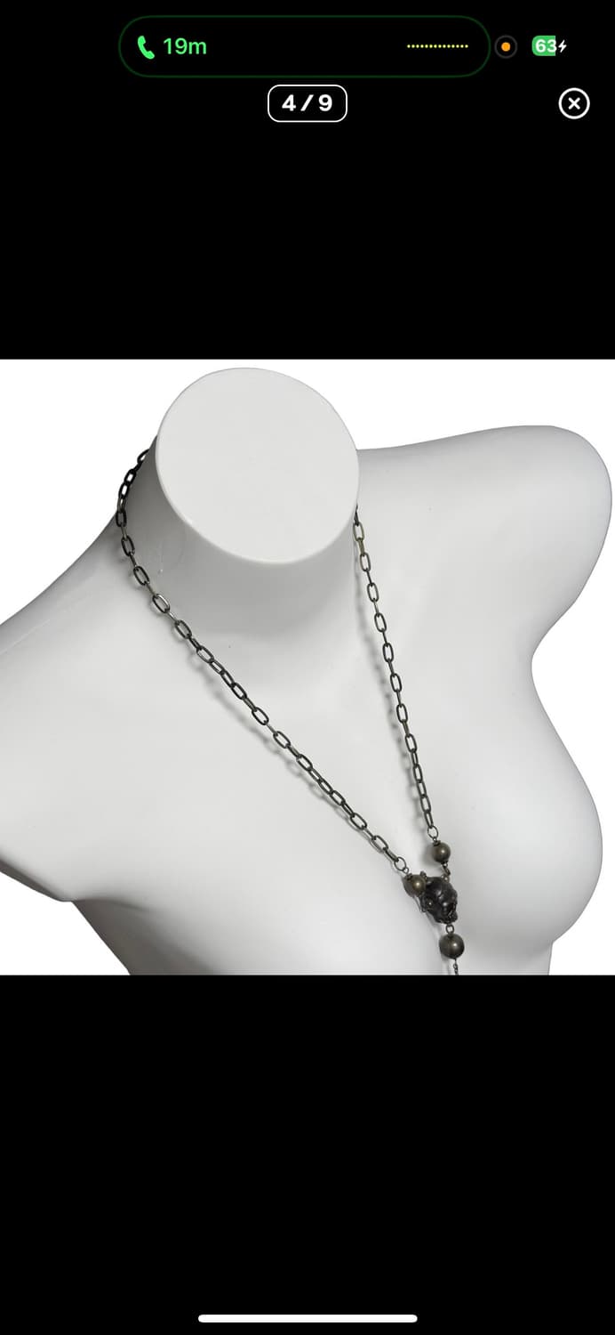 장폴고티에 크라이스트 로자리오 스컬 목걸이 상품이미지4