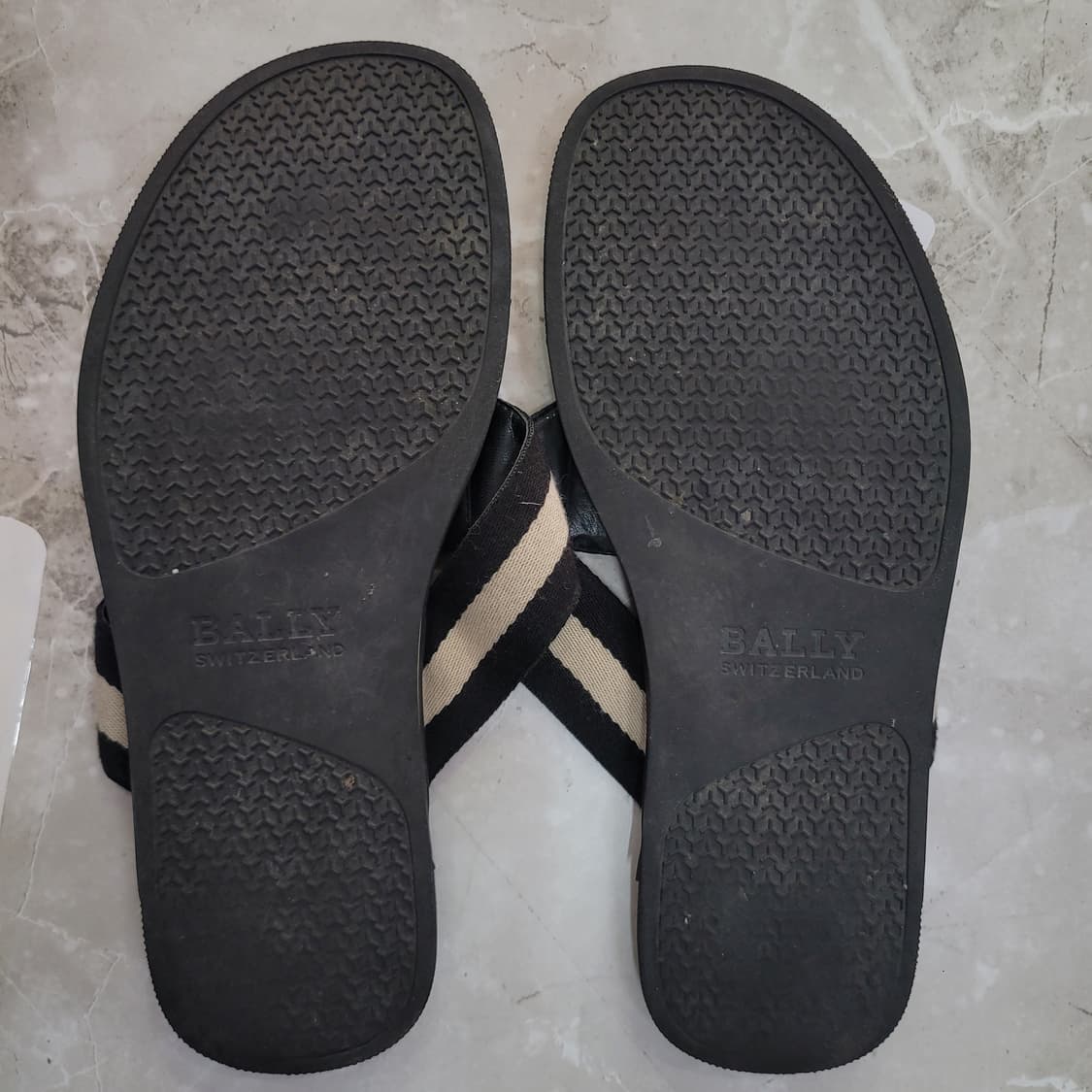 BALLY 발리 블랙 쪼리 슬리퍼 샌들 상품이미지2