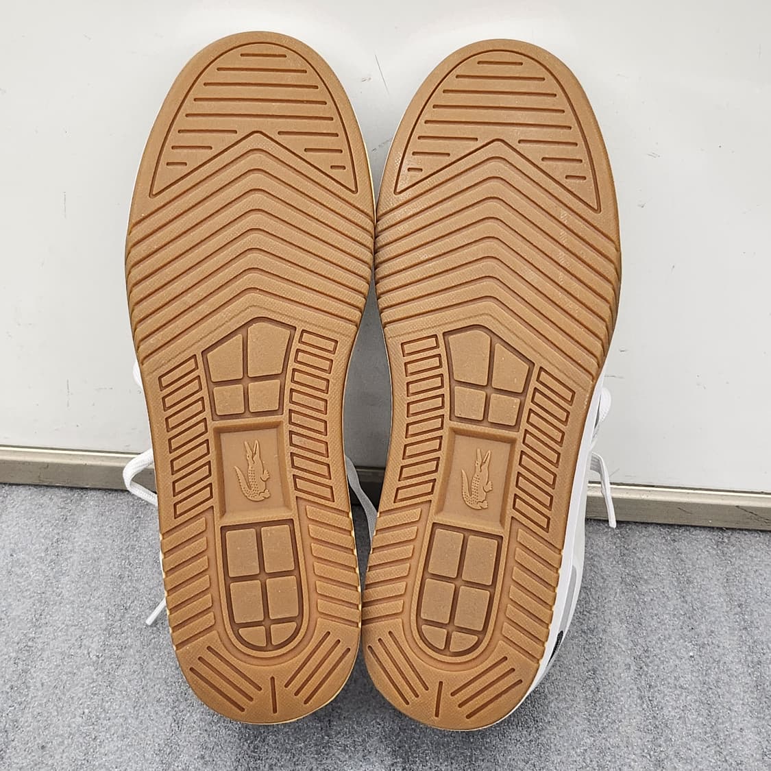 거의 미착용,상태좋은 라코스테 정품  스니커즈 uk11,290~300mm 상품이미지8