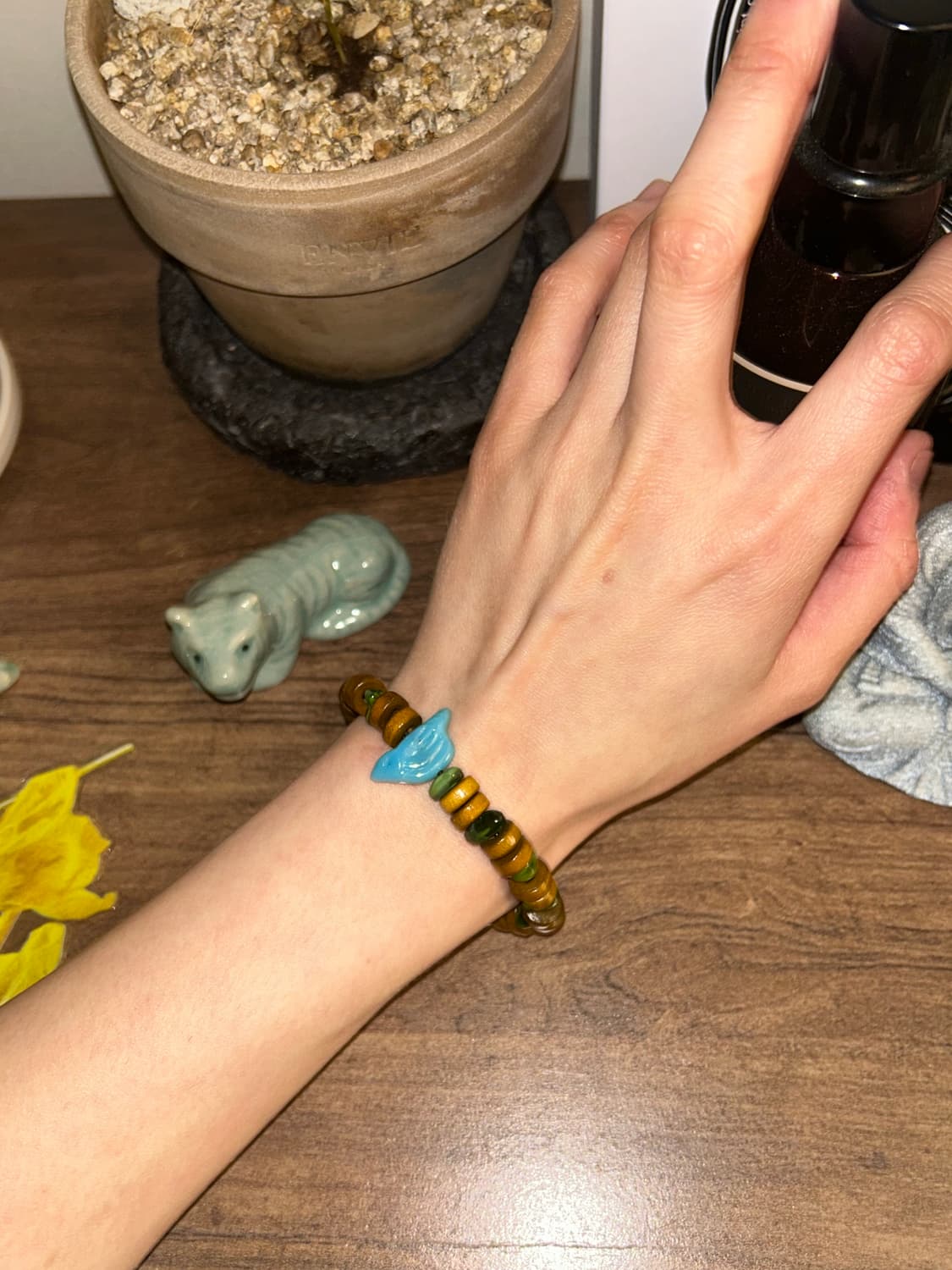 [핸드메이드] • 팔찌 • 새파란 침묵 상품이미지5