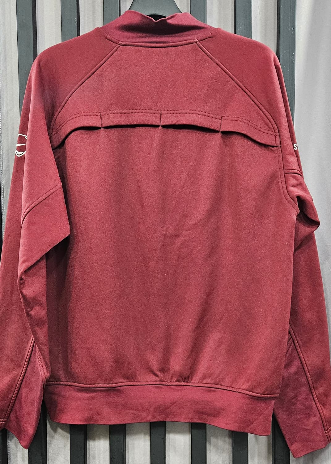 (정품 희귀)나이키 아스날 05/06 하이버리 써멀탑 버건디 L 상품이미지2