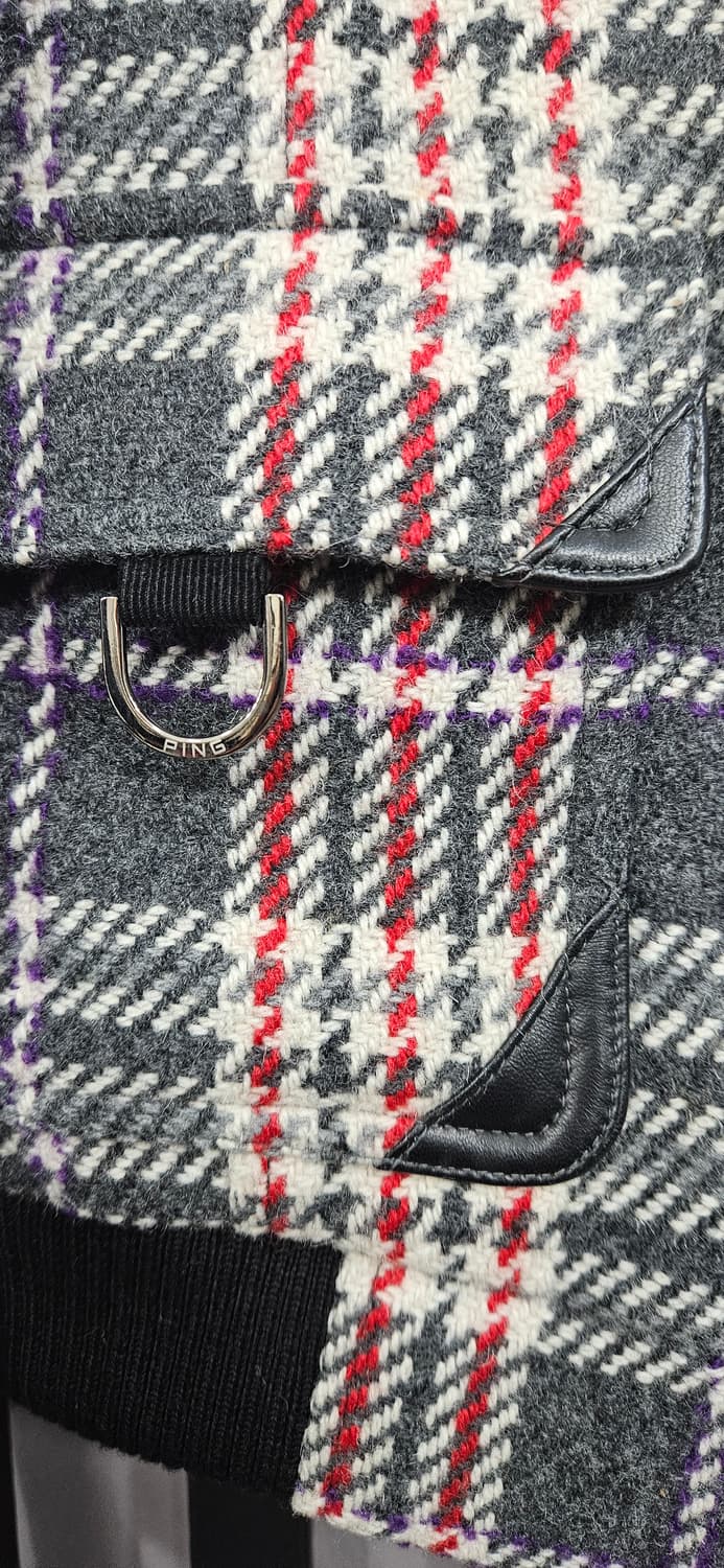 핑 체크 무늬 방풍 내피분리 자켓 95 상품이미지3