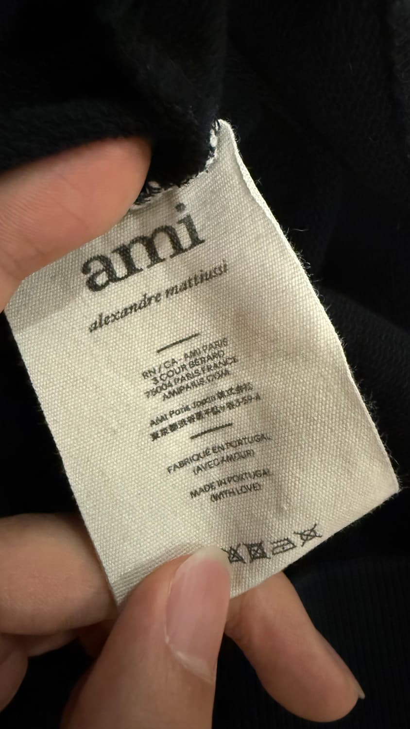 정품 아미 후드티 상품이미지4