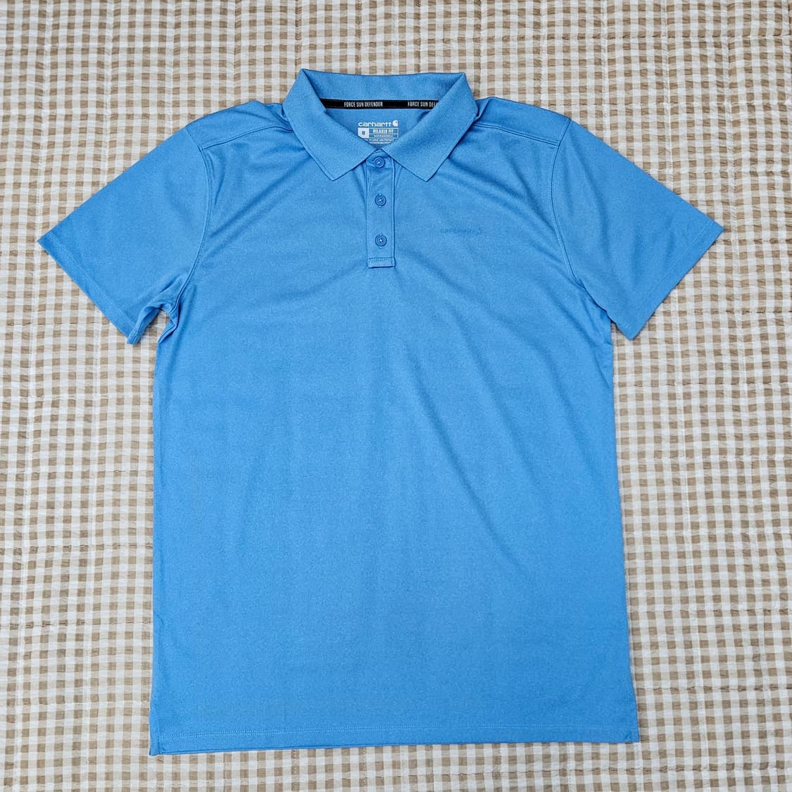 칼하트 기능성 반소매 카라티 남자100~105 상품이미지1