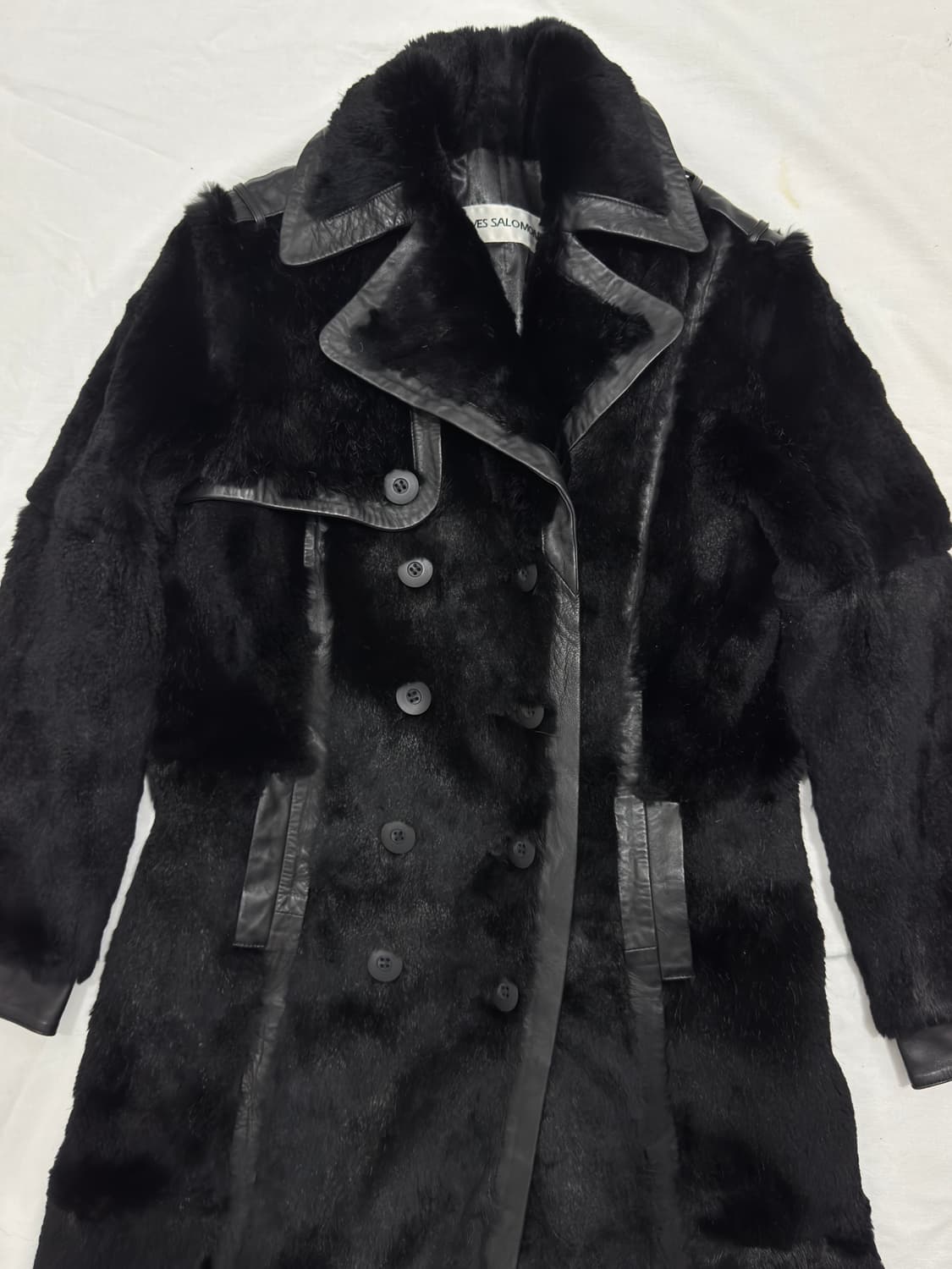 yves salomon lex fur long coat 상품이미지3