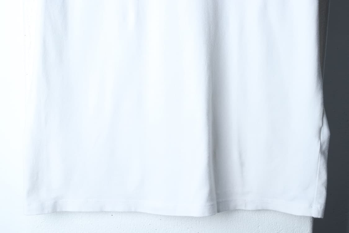 (XL-2XL) 게스 반팔 티셔츠 브이넥 스몰로고 스판 화이트-7B60 상품이미지4