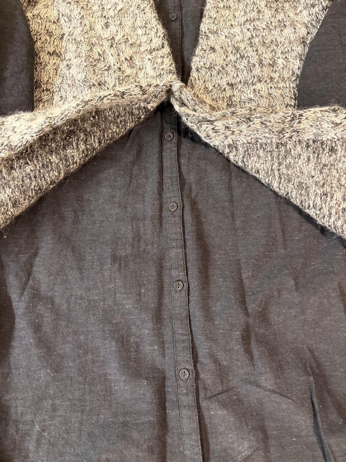 난로불 앞에서 차 마실 거 같은 귀여운 쿠모리 코디🍵 상품이미지4