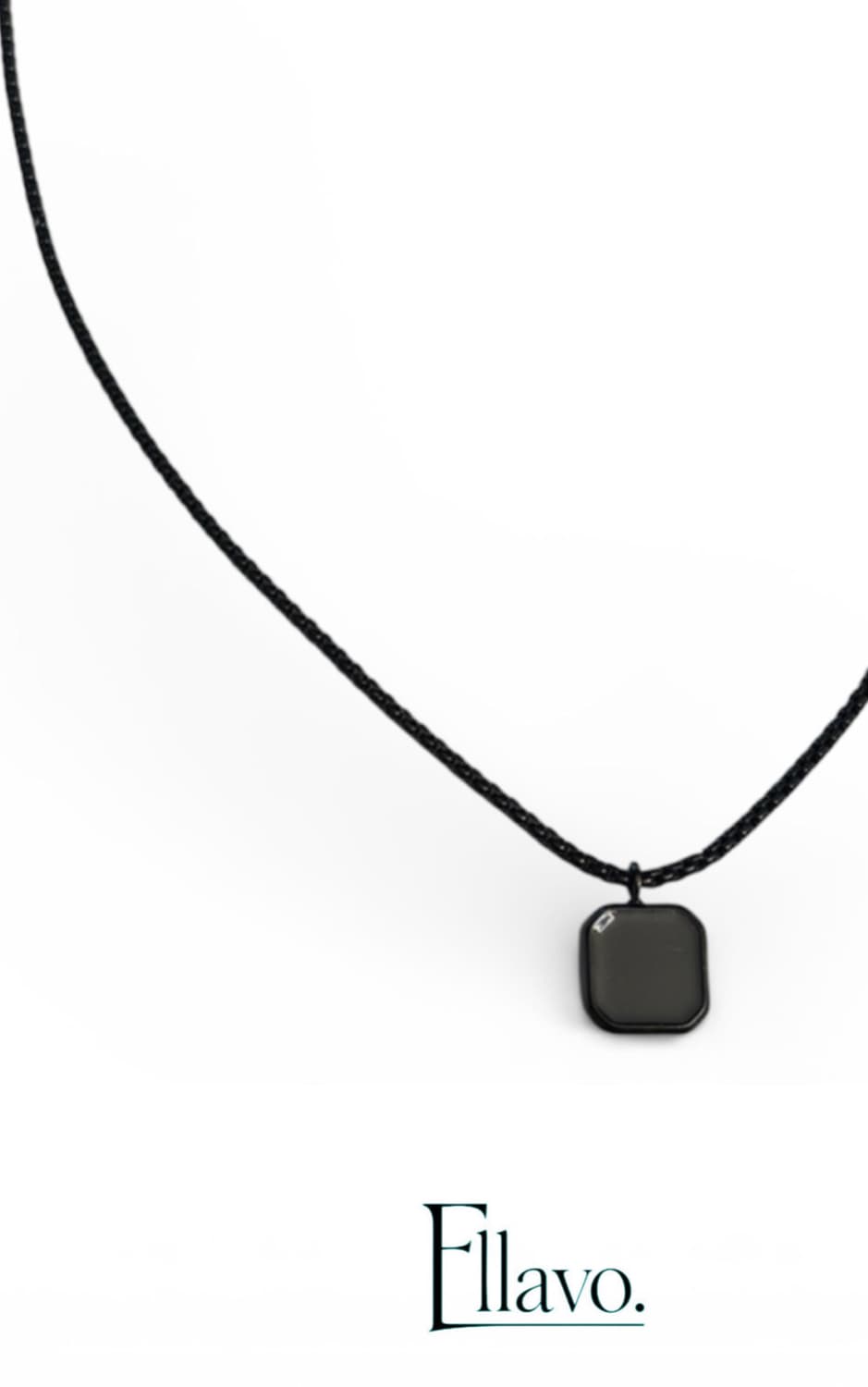 Black Noir Square Necklace 상품이미지3