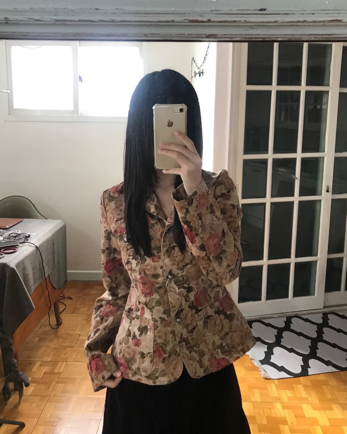 vintage pattern jacket 상품이미지1