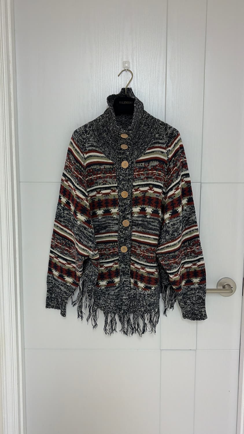 빔즈 판쵸 가디건 프리사이즈 정품  상품이미지1