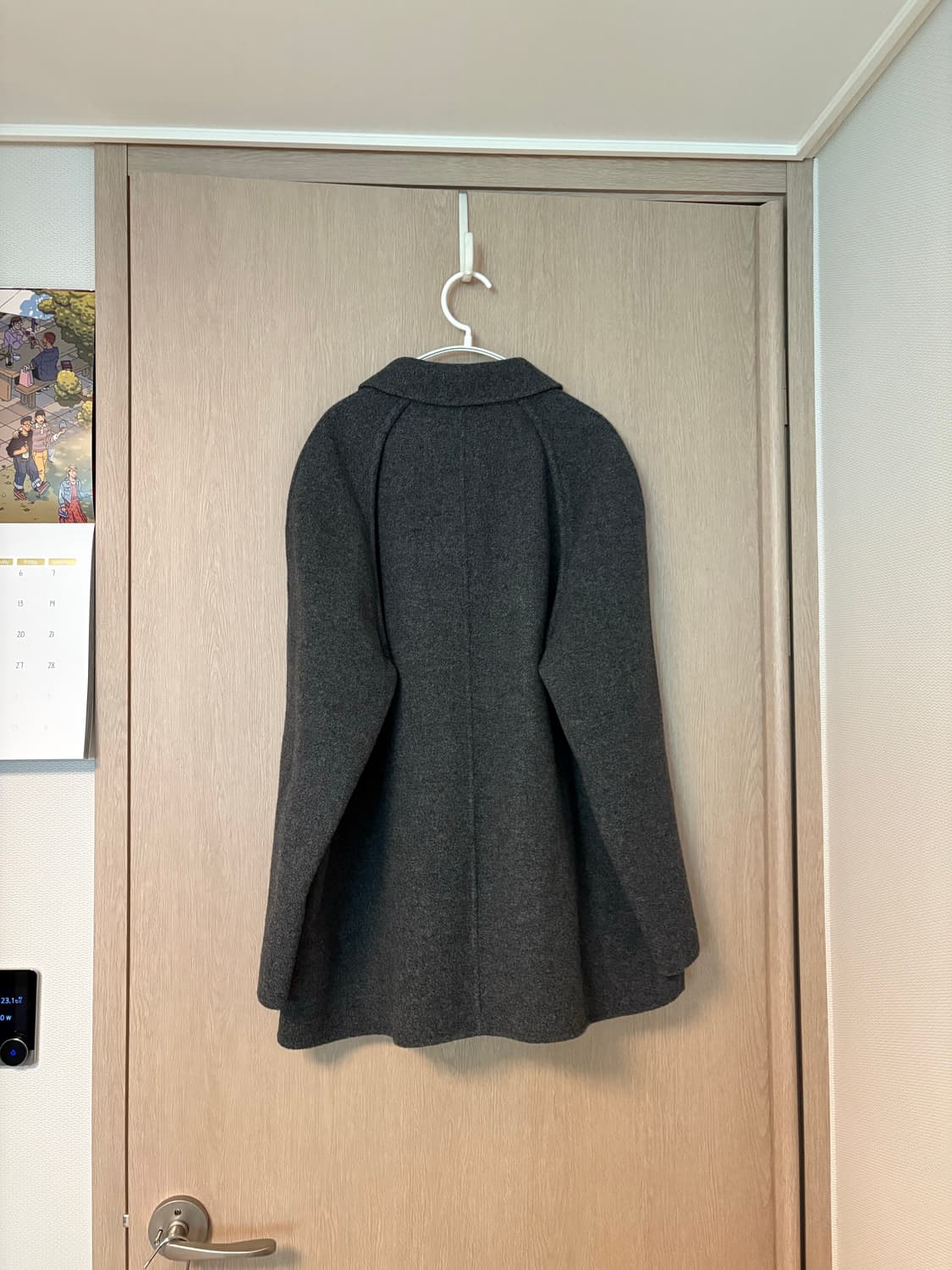 le17september 래글런 하프코트  상품이미지3