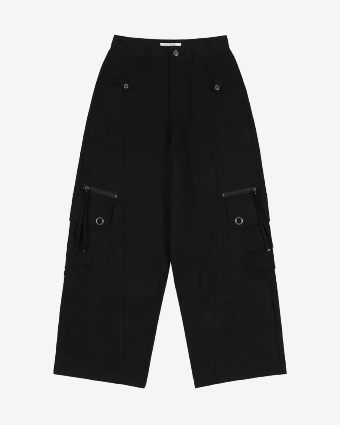 팬시클럽 크로스 포켓 카고 팬츠 (BLACK) F25ZD976 상품이미지3