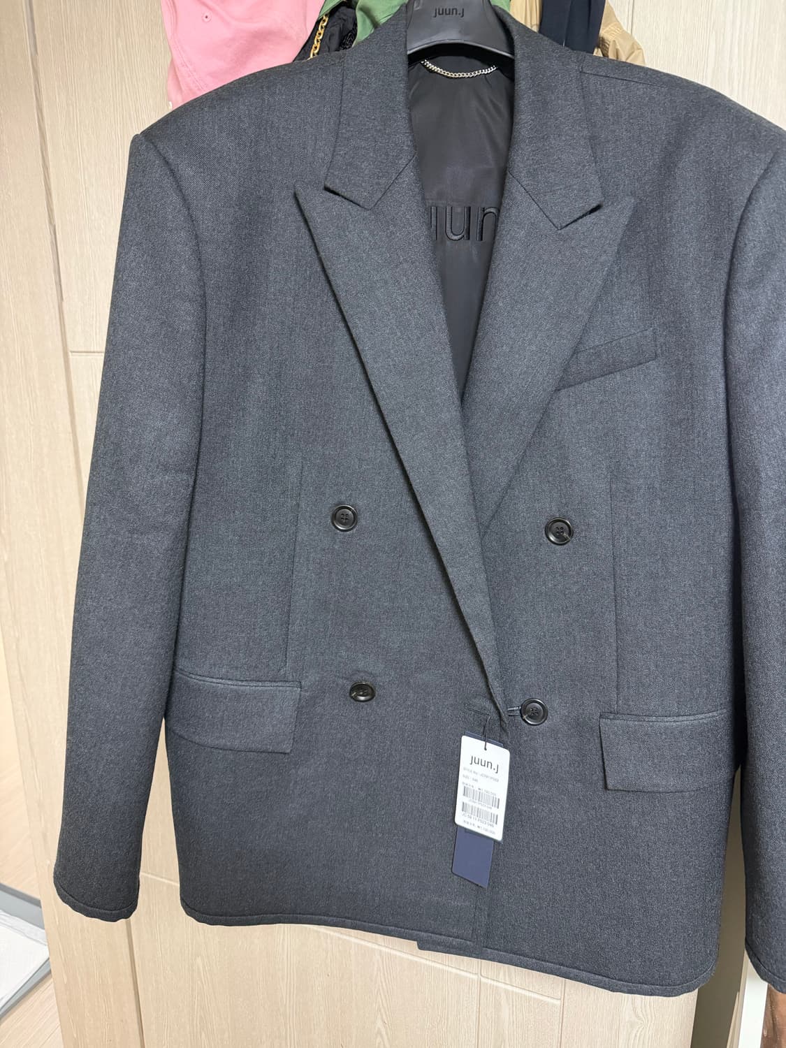 준지 밀링 울 자켓 46사이즈 새상품입니다. 상품이미지1