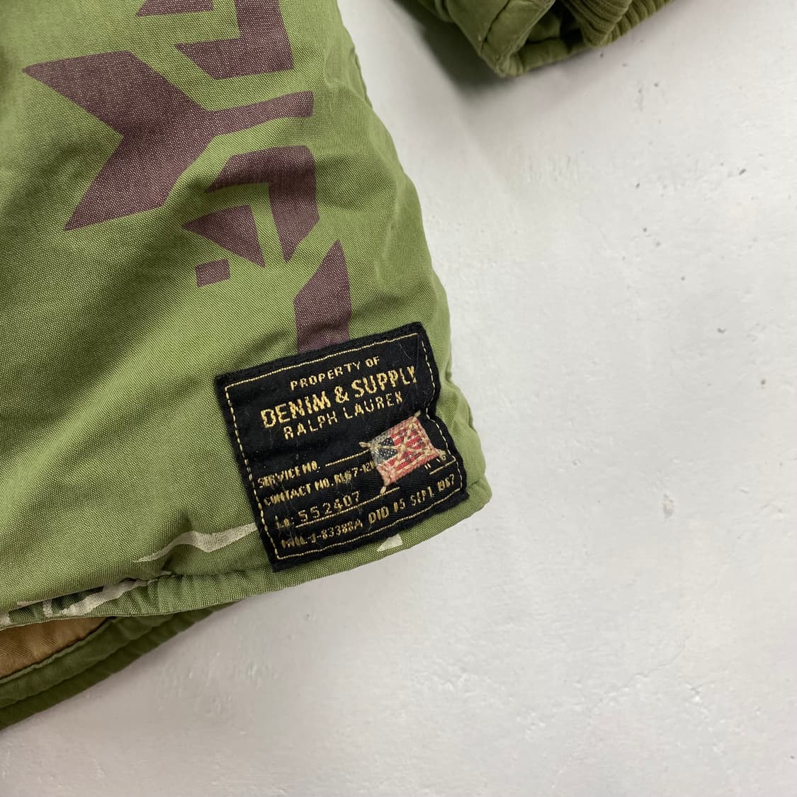 폴로 데님앤서플라이 N-3B 나바호 덕다운 자켓 (105) 상품이미지3