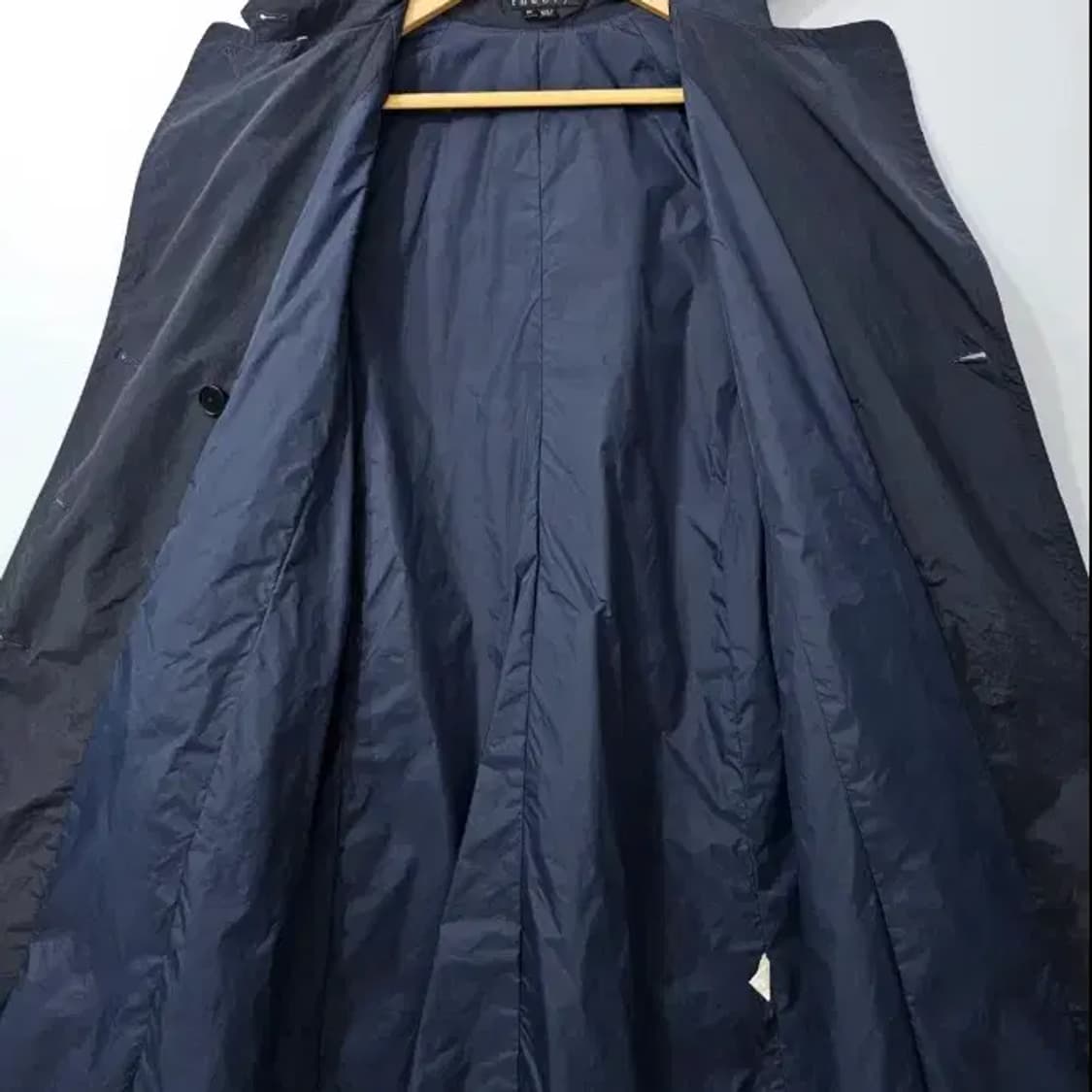 띠어리 네이비 트렌치코트~55 상품이미지4