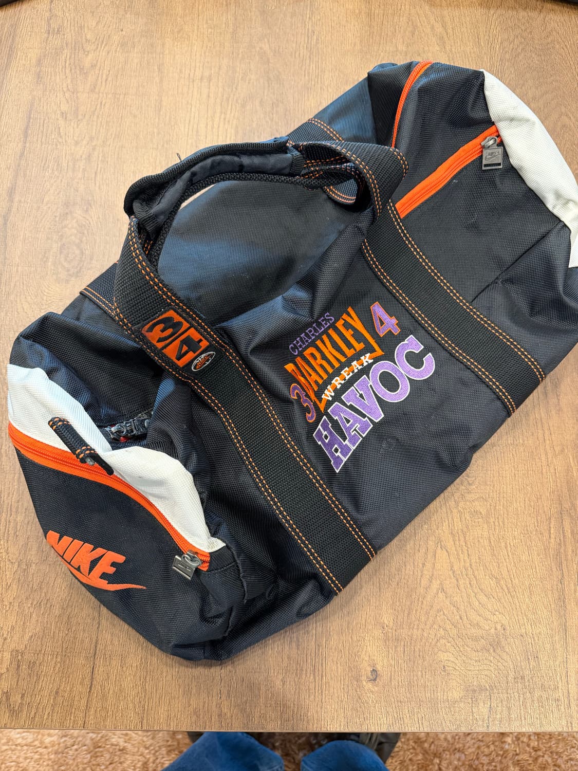 90s Nike 나이키 x 찰스 바클리 더플백 상품이미지1