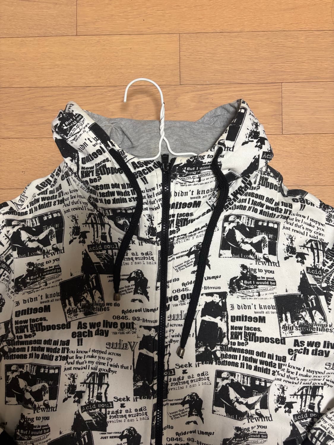 Litmus 빈티지 후드집업 상품이미지2