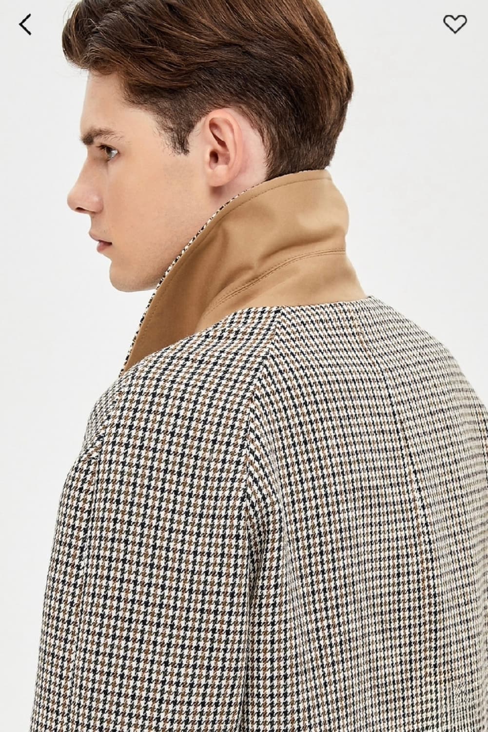 클럽모나코 체크코트 S 상품이미지2