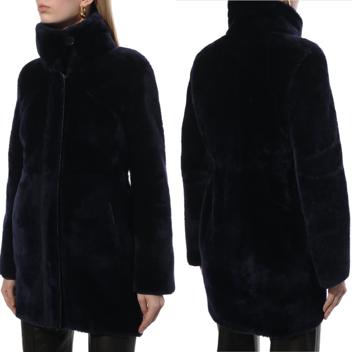 로로 피아나 리버서블 풀집업 코트(무통)40 사이즈-해외발송 상품이미지3