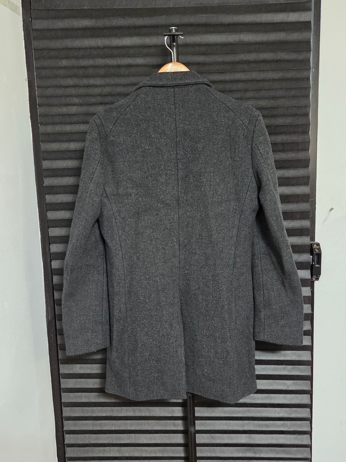 (정품) [솔리드 옴므] by 우영미 울 히든 싱글 코트 | 00099 상품이미지7