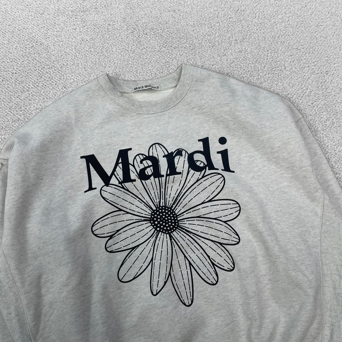 마르디메크르디 플라워 맨투맨 상품이미지3