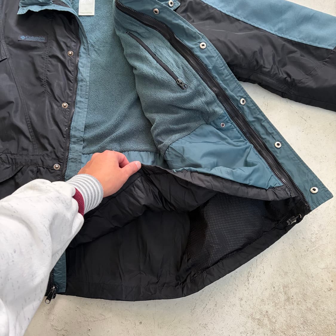 90s 컬럼비아 더블와미 빈티지 마운틴 파카 S 상품이미지7