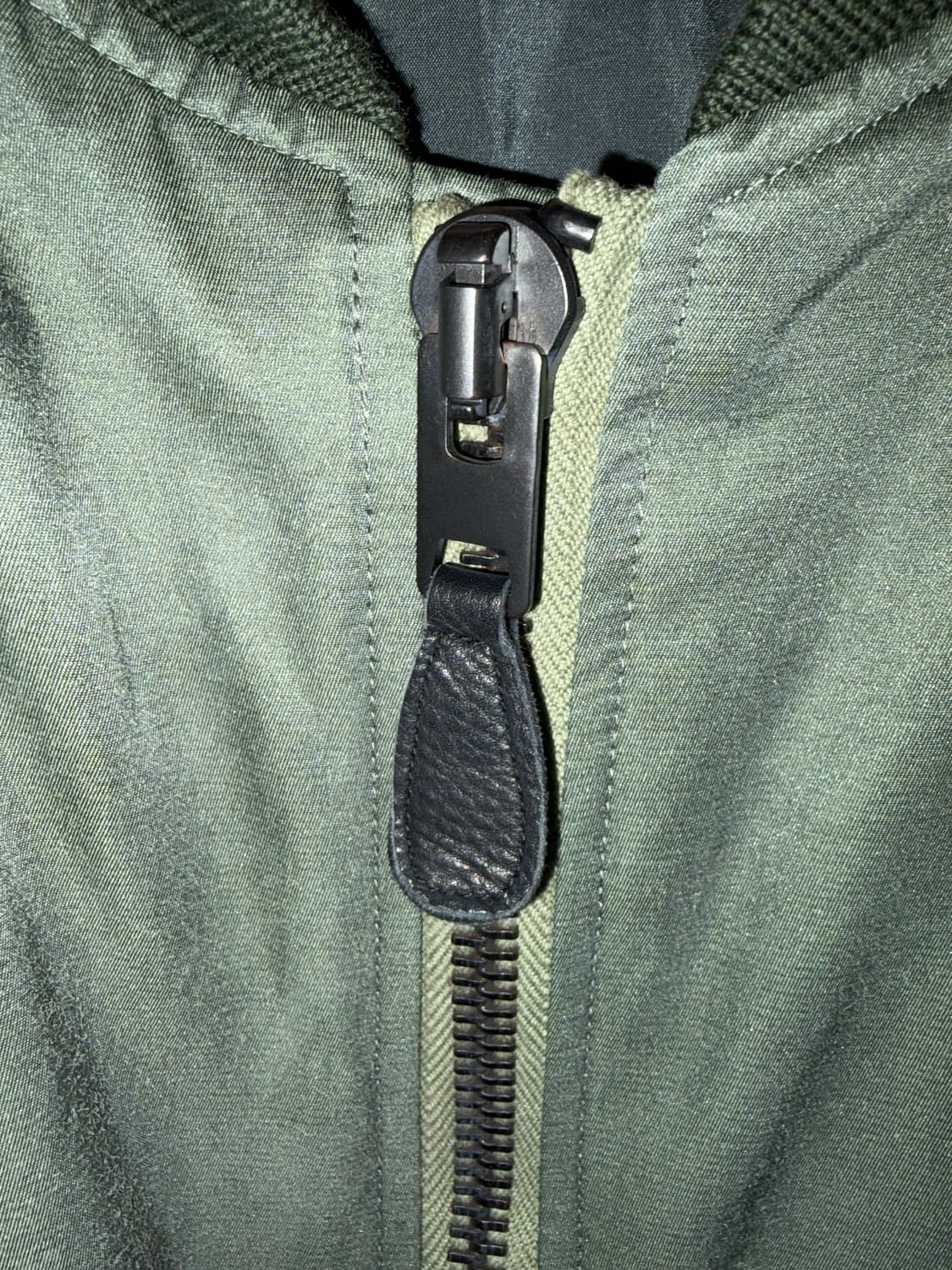 [2]아프레쎄 실크 플라이트자켓 ma1 에크루별주 a.presse 상품이미지4